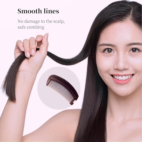Image of New Self-Cleaning Anti-Static Massage Comb - 4-in-1 Detangling Hairbrush for Adults & Kids - Self-Cleaning Hairdressing Brush for Smooth & Tangle-Free Hair