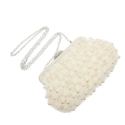 Sac de soirée pochette à perles petit sac à main de réunion
