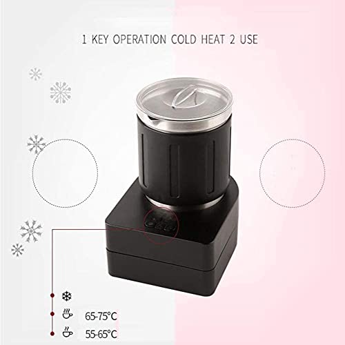 LSDRALOBPOI Vaporizador de Leche Batidora de Leche Calentador de Leche Base Desmontable del espumador de Leche de 550 W para Servir fácilmente el Calentador de Leche 1025 - Imagen 7