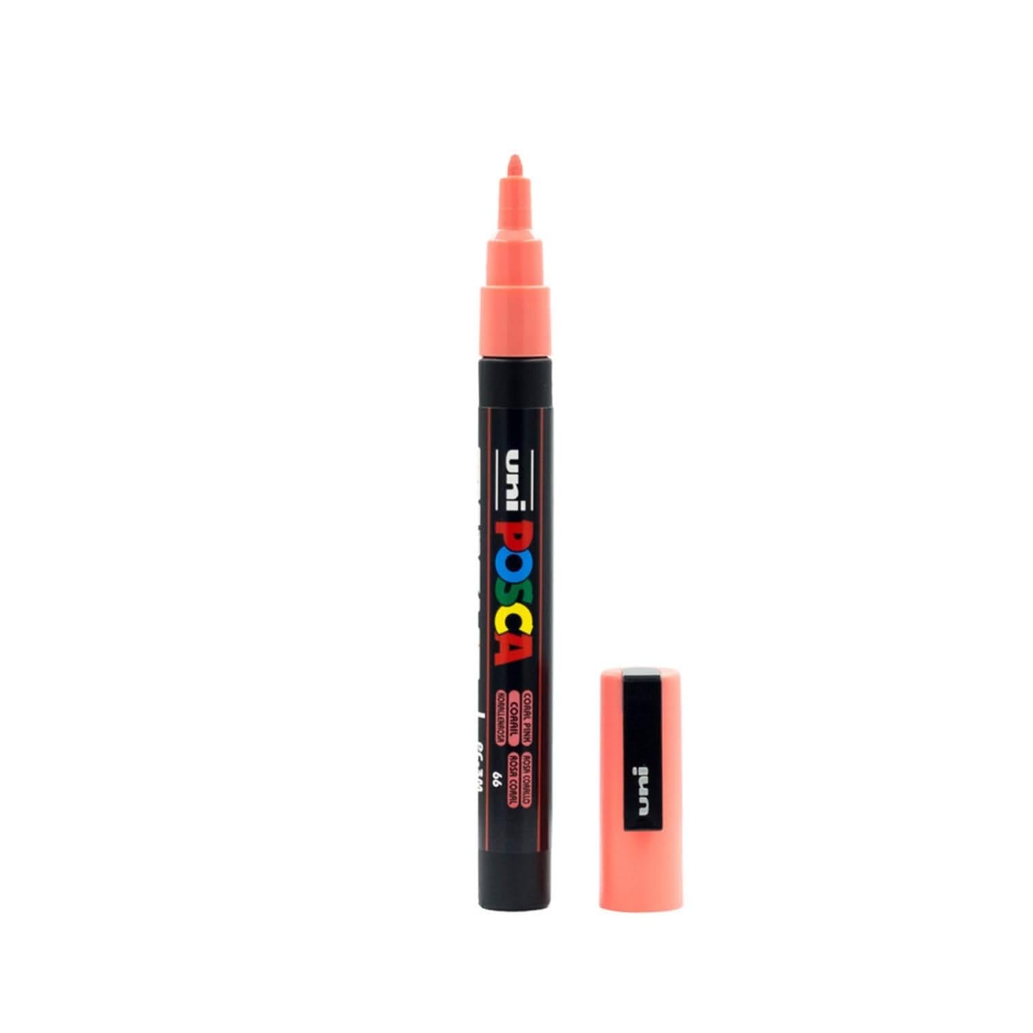 UNİ POSTER MARKÖRÜ POSCA PC-3M 0.9-1.3 MERCAN PEMBE