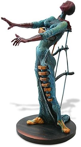 Burning Giraffe Woman with Drawers by Salvador Dali