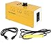 VOTOER Plastic Bumper Repair Kit Hot Stapler Welder Staple Gun Plastic Stapler Welding Machine Kit, with Carry Box and Snips, Yellow 20W