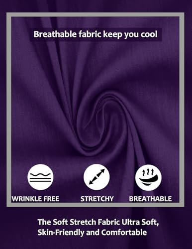 Image of Zombom Combo of Men's Cotton Blend Solid Regular Fit Casual Full Sleeves Shirts (Pack of 3)