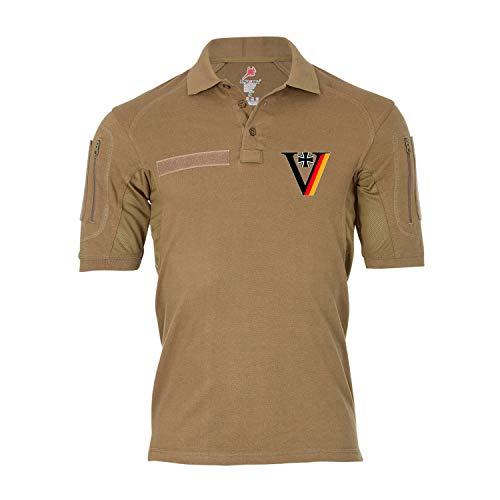 Polo tactique Bundeswehr pour randonnée et bivouac militaire