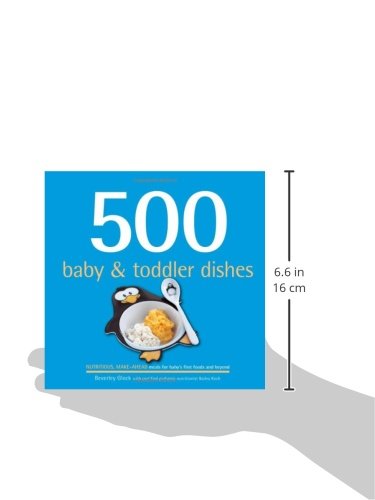 500 Baby & Toddler Dishes: Nutritious Make-Ahead Recipes for Meals for Baby's First Foods Through the Toddler Stage (500 Series)