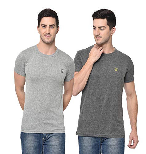 Image of Mack Jonney Regular Fit Mens Tshirts(Pack of 2-MACK632555)