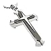 Stainless Steel Cross Pendant Men's Necklace Chain