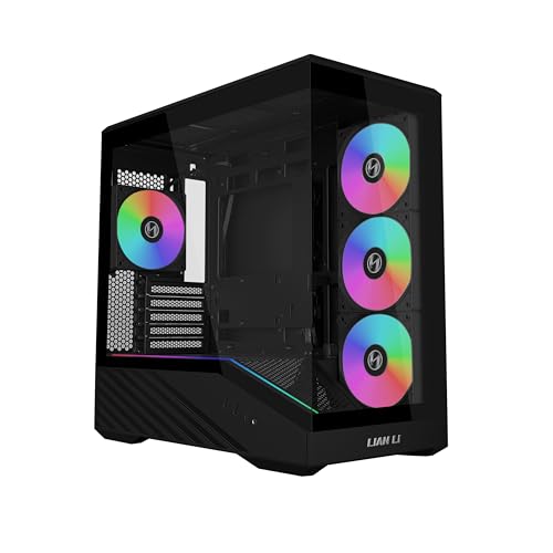 LIANLI �~�j�^���[PC�P�[�X Vector V100R MINI �s���[���X �o�b�N�R�l�N�gm-ATX/m-ATX/Mini-ITX�K�i�}�U�[�{�[�h�Ή� ARGB�t�@��4��W������ V100RMIX ���{���K�㗝�X�i