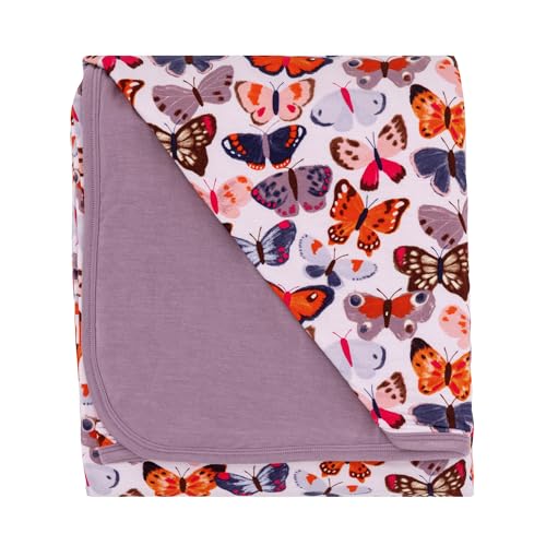 Image of Little Sleepies Cloud Blanket, 50 inch x 50 inch, Large, Butterfly Kisses