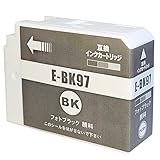 3年保証 エプソン 互換インク カートリッジ ICBK97 SC-PX1V 純正と併用可 顔料 フォトブラック ベルカラー
