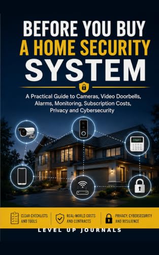 Before You Buy a Home Security System: A Practical Guide to Cameras, Video Doorbells, Alarms, Monitoring, Subscription Costs, Privacy and Cybersecurity (English Edition)