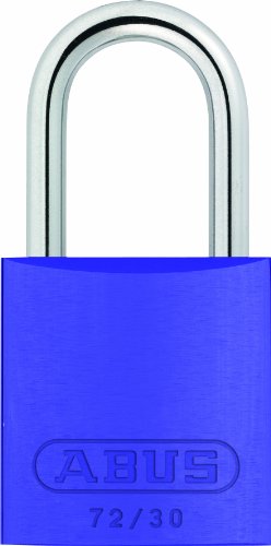 ABUS Purple 72/30 Lockout Tagout Padlock w/ 1" Shackle, Single Padlock