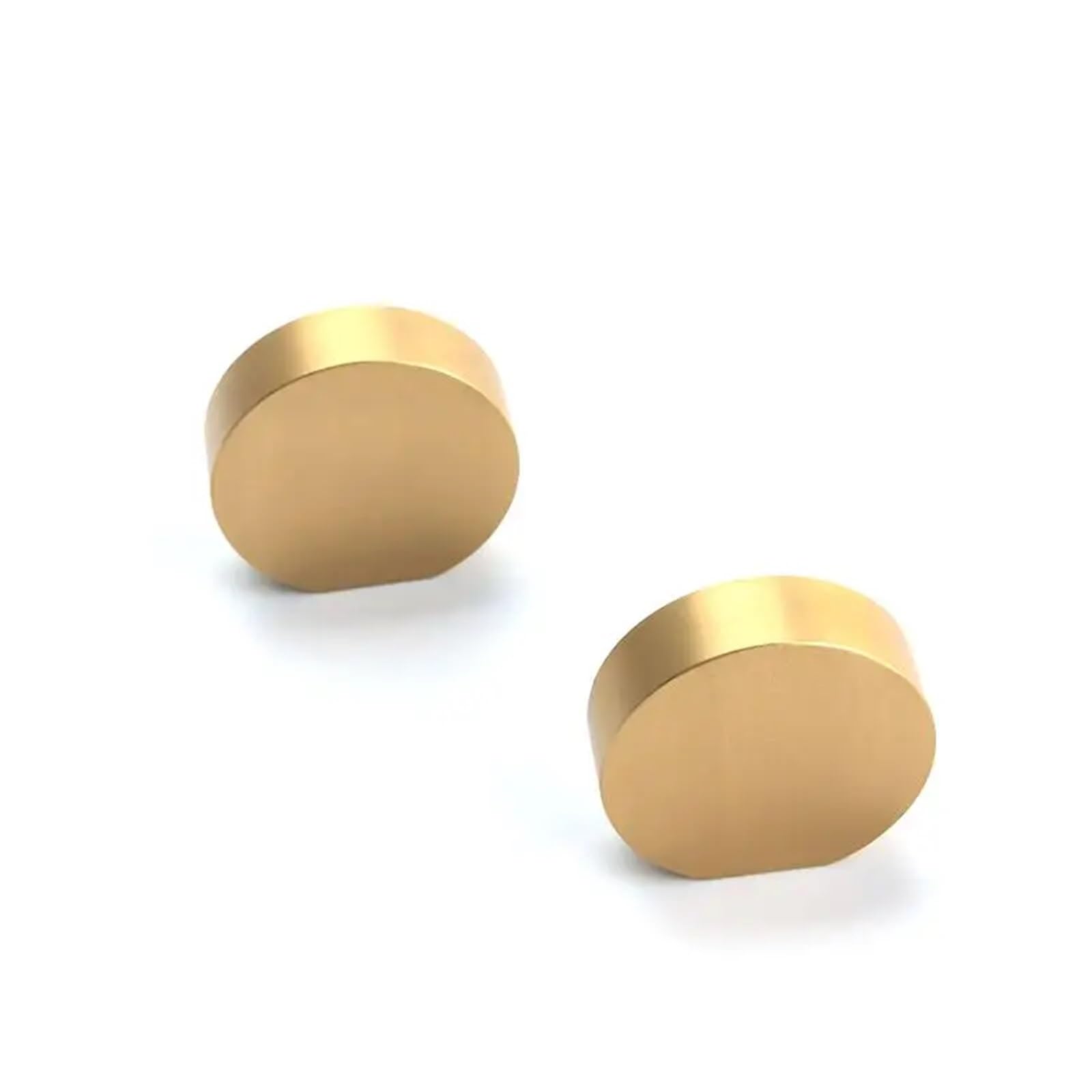 bogniga Handle Knob 20pcs Modern Brushed Brass Kitchen Cabinet Knobs Gold Cupboard Dresser Drawer Pulls and Knobs(30x32x11mm)