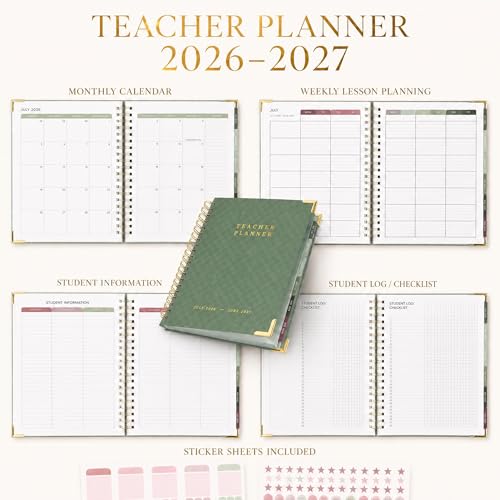 Image of Aesthetic Teacher Planner For The 2026-2027 Academic School Year