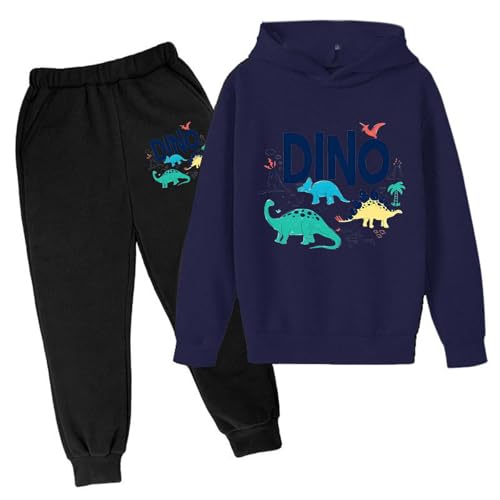 Sweat-shirt à capuche pour garçons ensemble bleu 3-4 ans