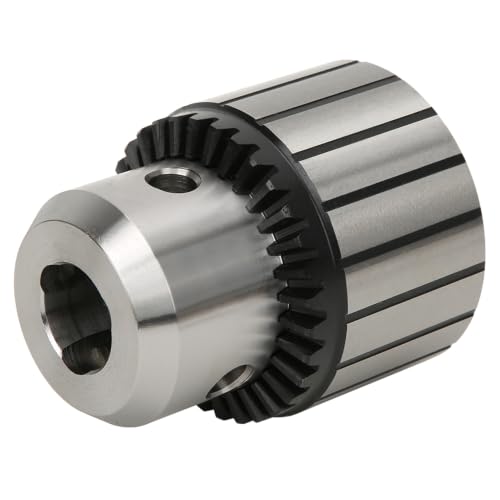 Portabrocas para taladro eléctrico y de percusión con llave de acero resistente 7