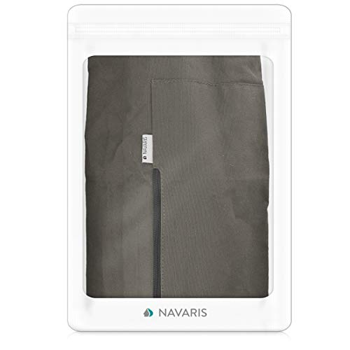 Navaris-XXL-Yoga-Mat-Bag-Cotton-Yoga-Bag-with-Zipper-Pocket-and-Closure-283-x-114-inches-72-x-29cm-Extra-Large-Tote-Bag