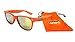 Produktbild Aperol Spritz Sonnenbrille Nerd Party Brille in Holzoptik Orange mit Etui