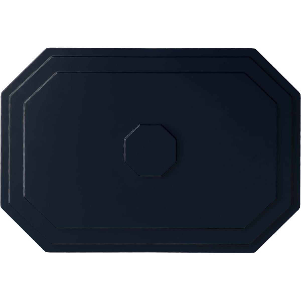 Ekena Millwork CM25FEMDF 25 1/4"W X 17 1/4"H X 1 3/4"P Felix Ceiling Medallion, Midnight Dream