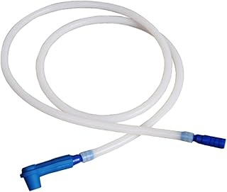 ULTECHNOVO Brake Fluid Bleeder Hose, Manual Fluid Extractor Hose, Automotive Brake Hose Universal Vacuum Hose Bleeder Tool Rubber Car Brake Bleeder Hose Replacement Hose with Coupler