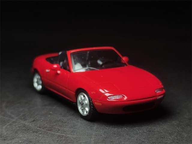 AEPRO - Mini GT 1/64 288 298 Miata MX5 Eunos ROADSTERs Classic Red DieCast Model Collection Limited Edition (MX5)