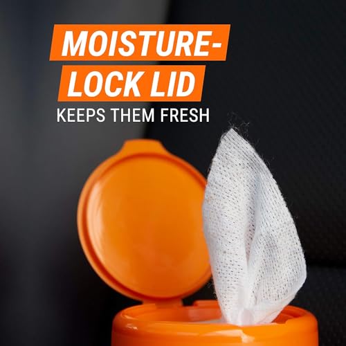 Armor All Car Glass Wipes, Auto Glass Cleaner for Film and Grime, 90 Count - Image 6