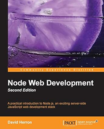 Node Web Development - Second Edition book cover