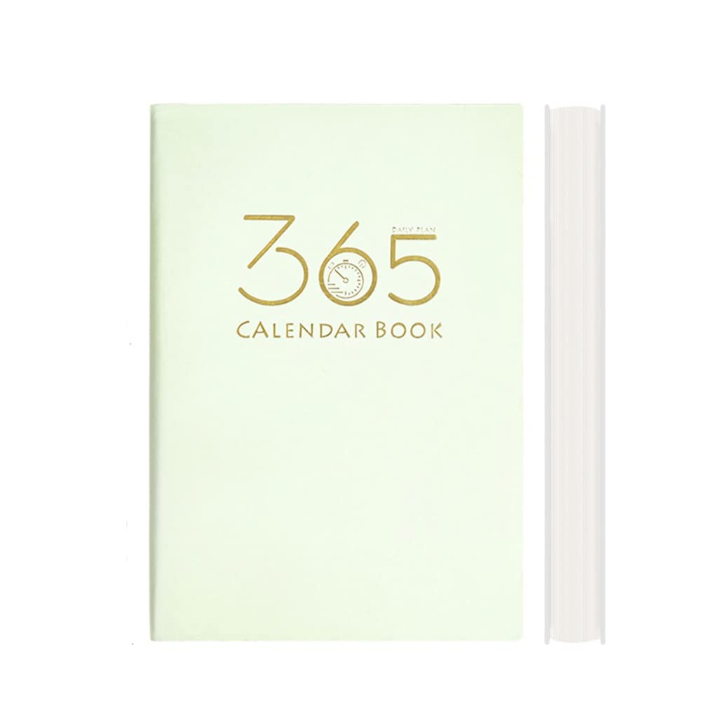 Agenda 365 giorni Agenda 2022 Notebook A5 Giornaliera Settimanale Piano mensile Organizer 200 pagine (B A5)