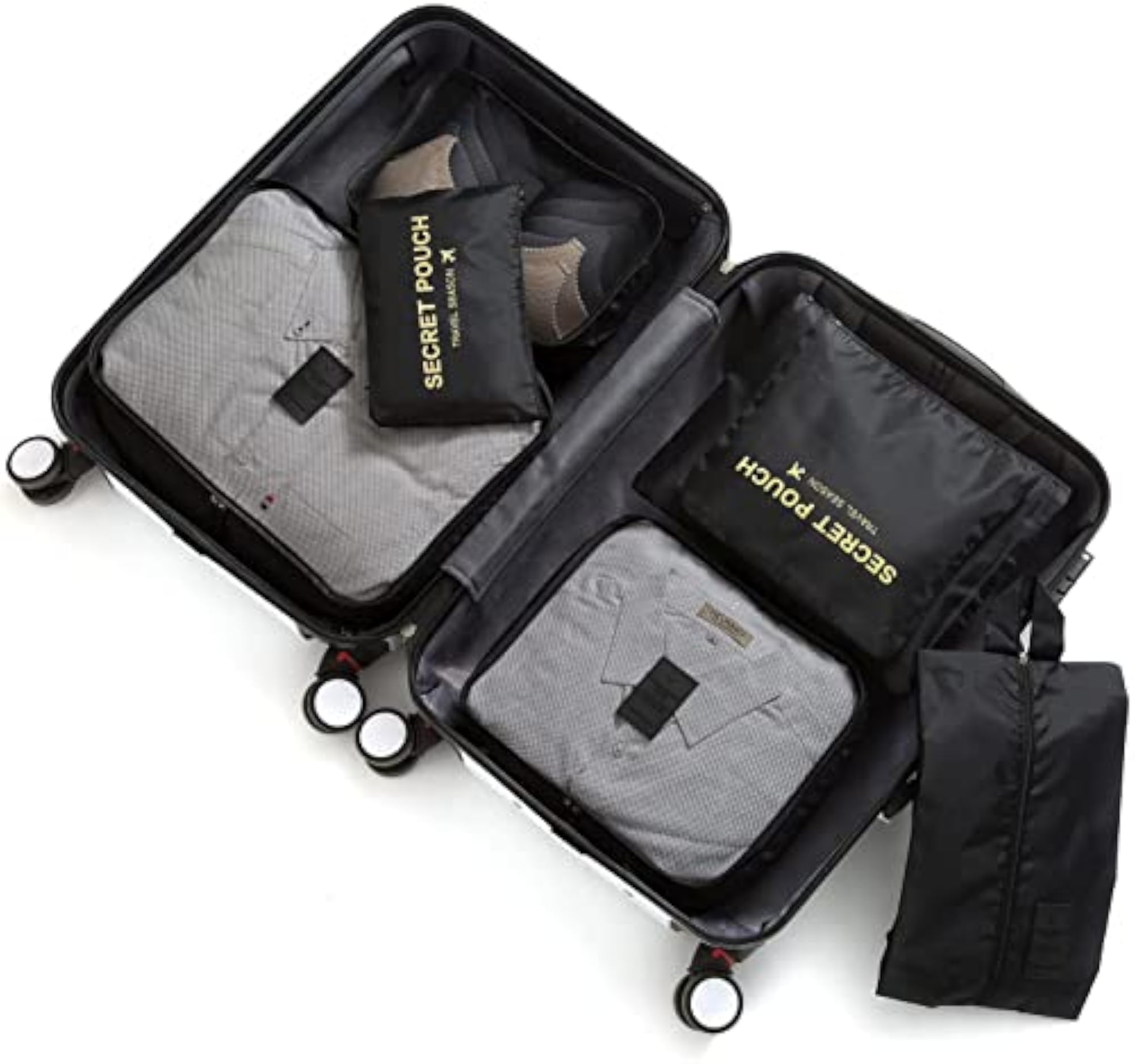 6pcs Packing Cubes Luggage Bags Organizer Set