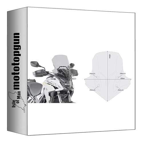 Bulle fumée Givi D1171S réduit la fatigue en Honda CB 500 X