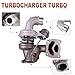 tycardor HT Turbocharger Compatible with Ford Escape Edge Fusion Lincoln MKC MKZ 2.0 Turbo 2017-2020 Replace 53039880416, 53039700416, F2GZ6K682C, F2GE9G438
