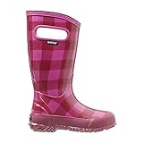 Bogs Kids Buffalo Plaid Waterproof Rain Boot (Toddler/Little Kid/Big Kid)