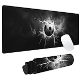 Soccer Gaming Mouse Pad, Office Desk Mat, Anti-Slip Rubber Base Cool Aesthetic Mouse Pads for Computer Laptop Keyboard School Home Desktop Gamer Home Accessories Decor 31.5' x 11.8'