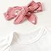 Geagodelia Baby Mädchen Kleidung Babykleidung Outfit Set Langarm Body Strampler + Gänseblümchen Hose + Stirnband Neugeborene Weiche Babyset (Pink A, 3-6 Monate)
