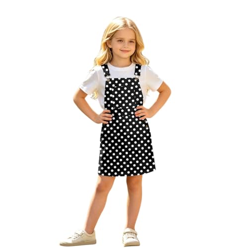 Vestido peto para niñas que buscan comodidad duradera y ropa con bolsillos