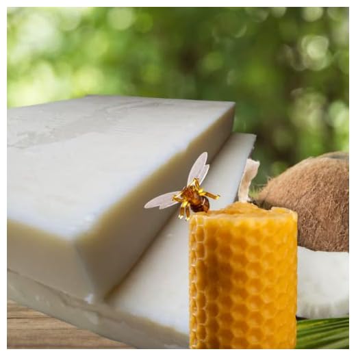 Coconut Beeswax Blend Wax Slab