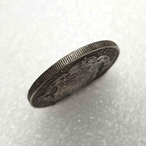 YunBest 1897 United Kingdom Old Coin - British Crown Victoria Queen Coin -UK Old Lucky Coin -Commemorative Coin-Discover History Coins +KaiKBax Bag