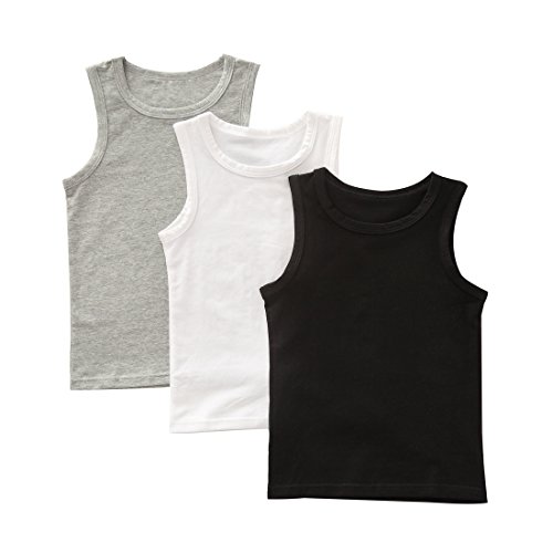 Benetia - Benetia Boys Tank Tops Cotton 3 -Pack Size 5 6 - -18%
