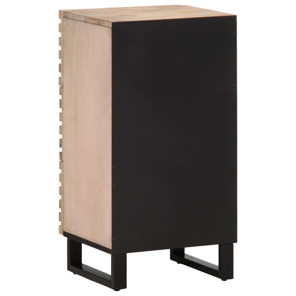 vidaXL Credenza in Legno Massello di Mango 60x30x76 cm