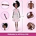 Liberty Imports 6 Set of African American Black Toy Dolls - 11.5