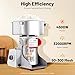 2500g Electric Grain Grinder Mill 4500W Commercial Spice Grinder 32000r/min High-speed Grain Spice Herb Dry Grinders Machine 304 Stainless Steel Powder Machine (2500g)