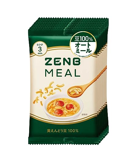 ZENB ゼンブ ミール 10食 オートミール [ 糖質オフ 糖質制限 置き換え グルテンフリー たんぱく質 食物繊維 低GI 鉄分 ]