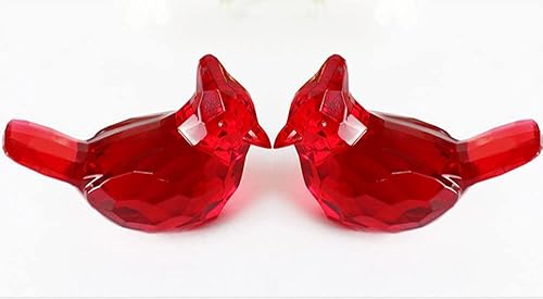 Miniatura 2 de 2 figuras cardenales rojas