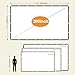 Projector Screen 200 inch, XINLEMY Large 4K HD 16:9 Foldable Portable Projection Cinema Screen Washable Double-Sided Video Projector Screen Suitable for Backyard Partying