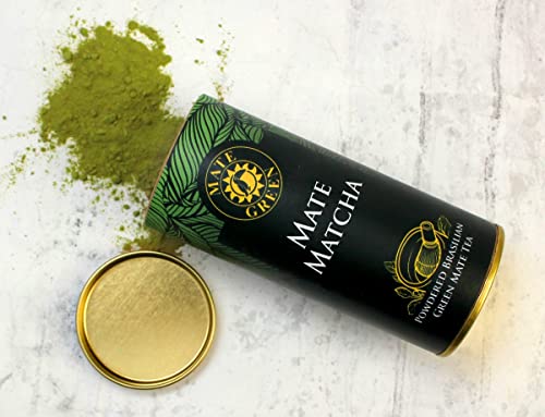Mate-Tee in Pulverform MateMatcha Premium 30g | Brasilien pulverisiert mate-tee loose leaf | Mate Tee auf Bestellung Matcha Tee