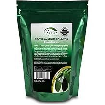 Soursop يترك Hojas De Guanabana 1 أوقية عبوة من أوراق Graviola للشاي - كافيين طبيعي - سوبرفوود مجاني متوفر غني بمضادات الأكسدة القوية - في الحقيبة المضغوطة