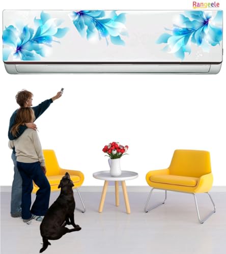 Image of 'Abstract colour splash illustration'' AC Sticker (96 cm x30 cmx 24 cm) (Multicolour 7)
