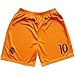 ORGBRAIN 2024/2025 Madrid Away #10 New Football Soccer Kids Jersey Shorts Socks Set Youth Sizes (Orange, 16)