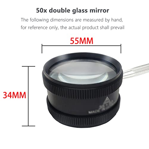 Loupe 50x pour identification professionnelle et petits caractères - 5