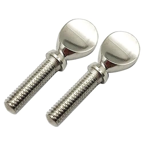 2pieces/Set Simple Design Gold/Silver Color Saxophone Sax Neck Screw Alto Woodwind Instrument Accessories Saxophone Neck Screw Sax Neck Screw Woodwind Instrument Accessories